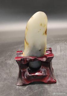 和田玉天然象形玉千古一帝谁与争锋